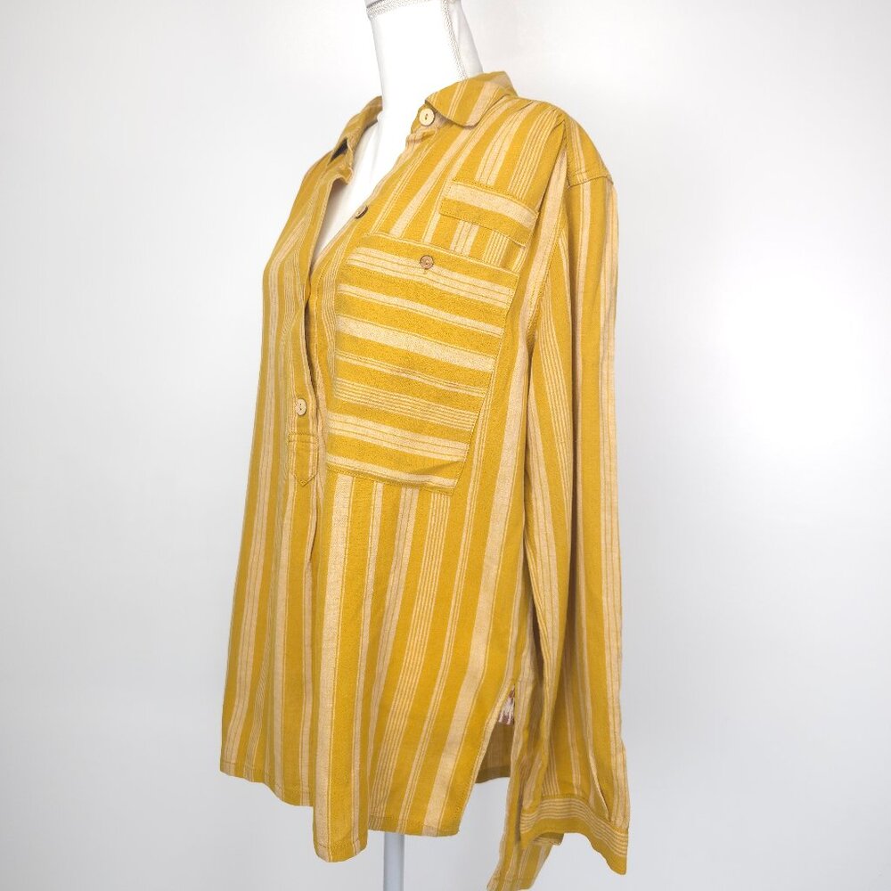 We The Free Summer Breeze Striped Tunic Shirt Small - Picture 4 of 12